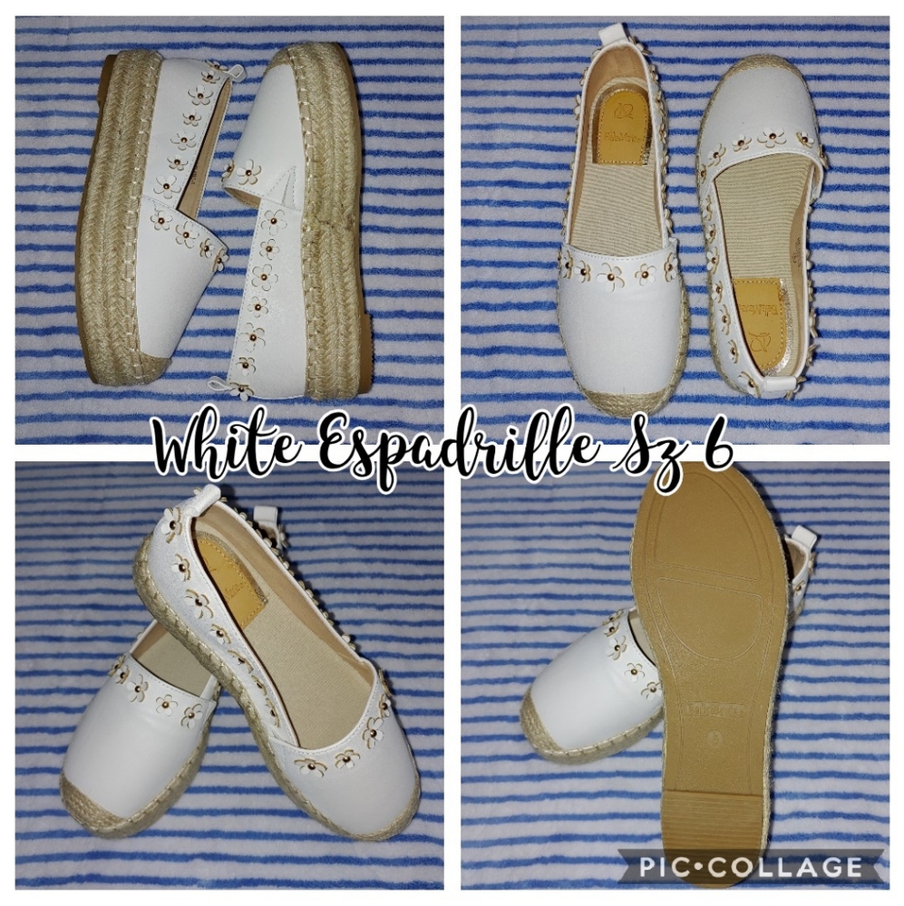 "NEW" Espadrille Flower Trio